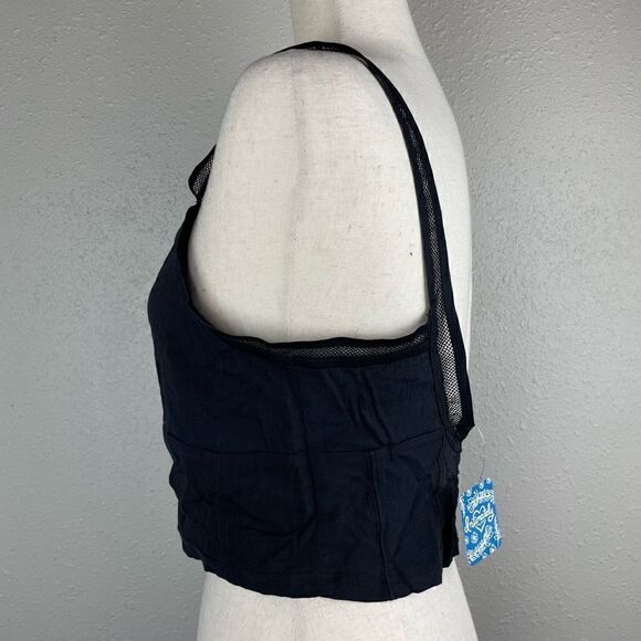 NWT Free People Intimately Lace Up Halter Top Size XL - Picture 3 of 7